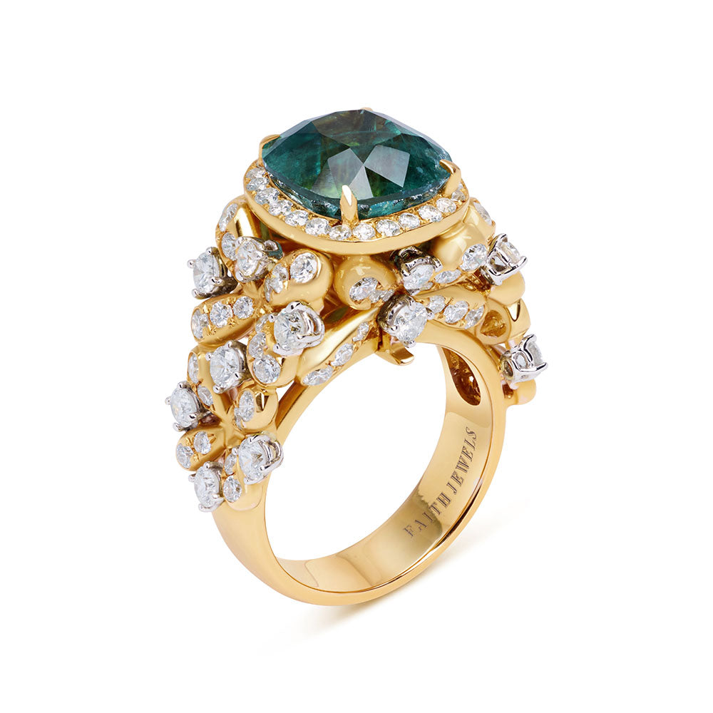 Wildflowers Grandiflora Tourmaline Ring