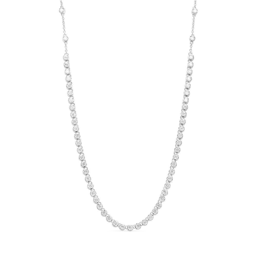 FJ DIAMOND TENNIS NECKLACE