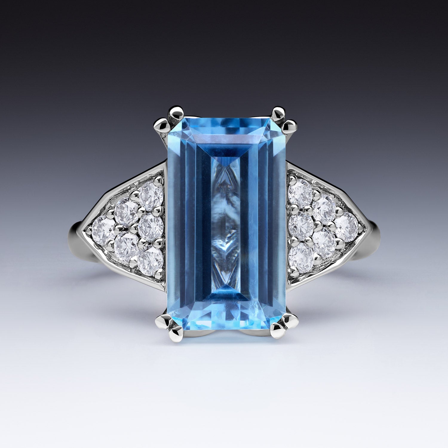 ELLERY RING - AQUAMARINE
