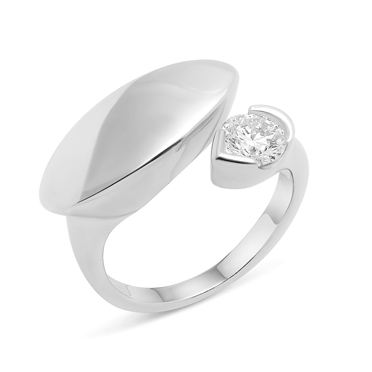 MODERNA DIAMOND ENGAGEMENT RING - SOLD
