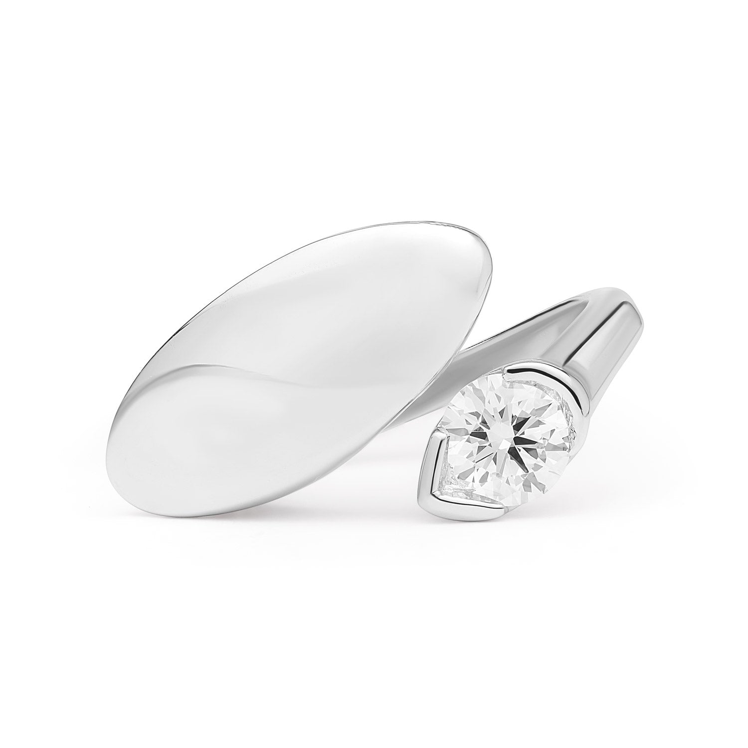 MODERNA DIAMOND ENGAGEMENT RING - SOLD