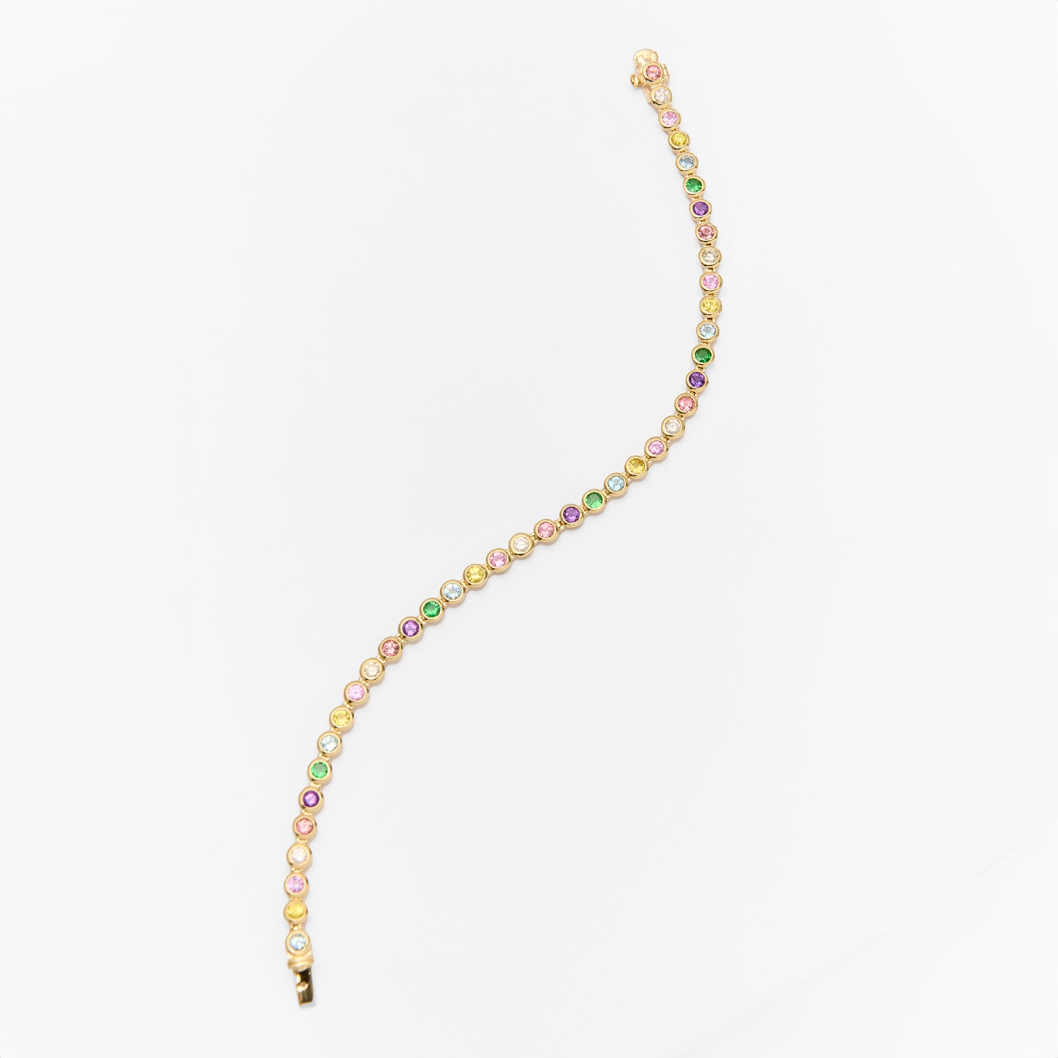 RAINBOW TENNIS BRACELET - SOLD