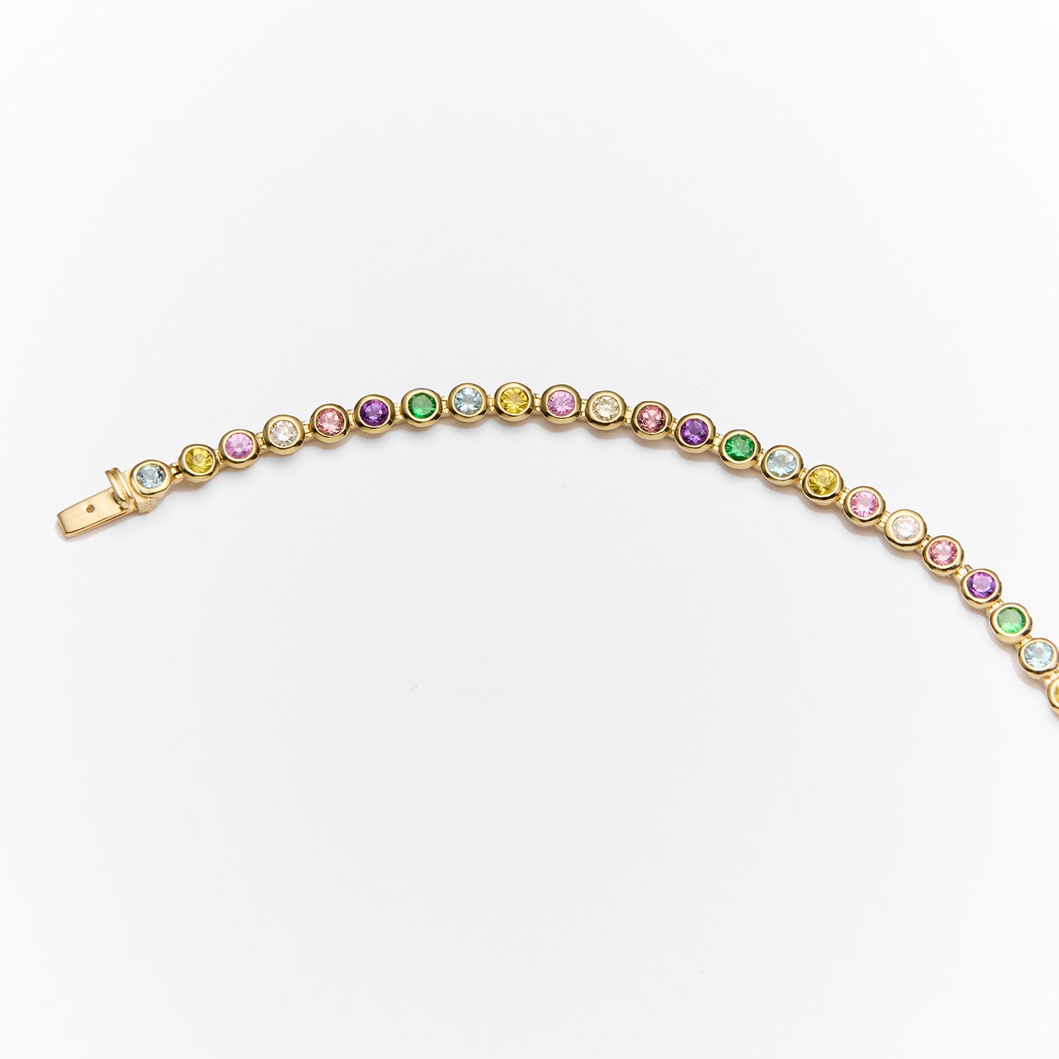 RAINBOW TENNIS BRACELET - SOLD