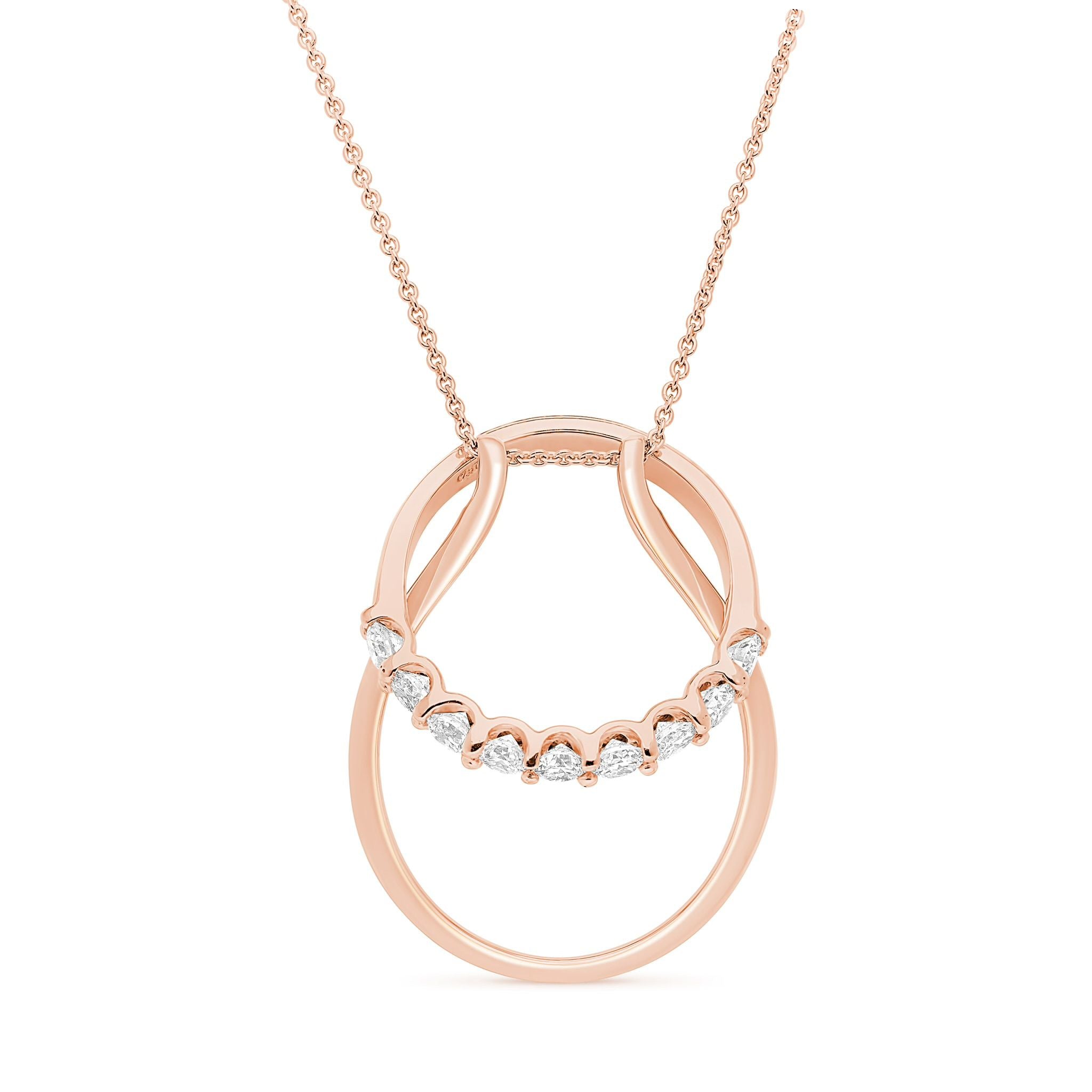 Ring Holder Necklace - Rose Gold