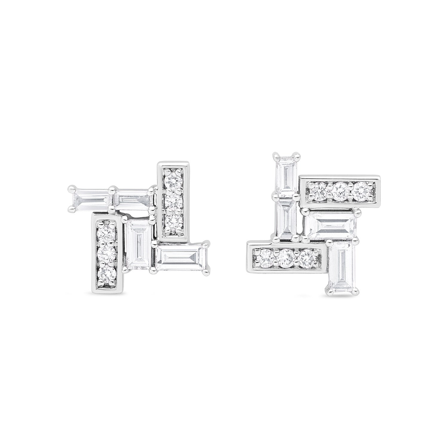 SKYLINE DIAMOND EARRINGS