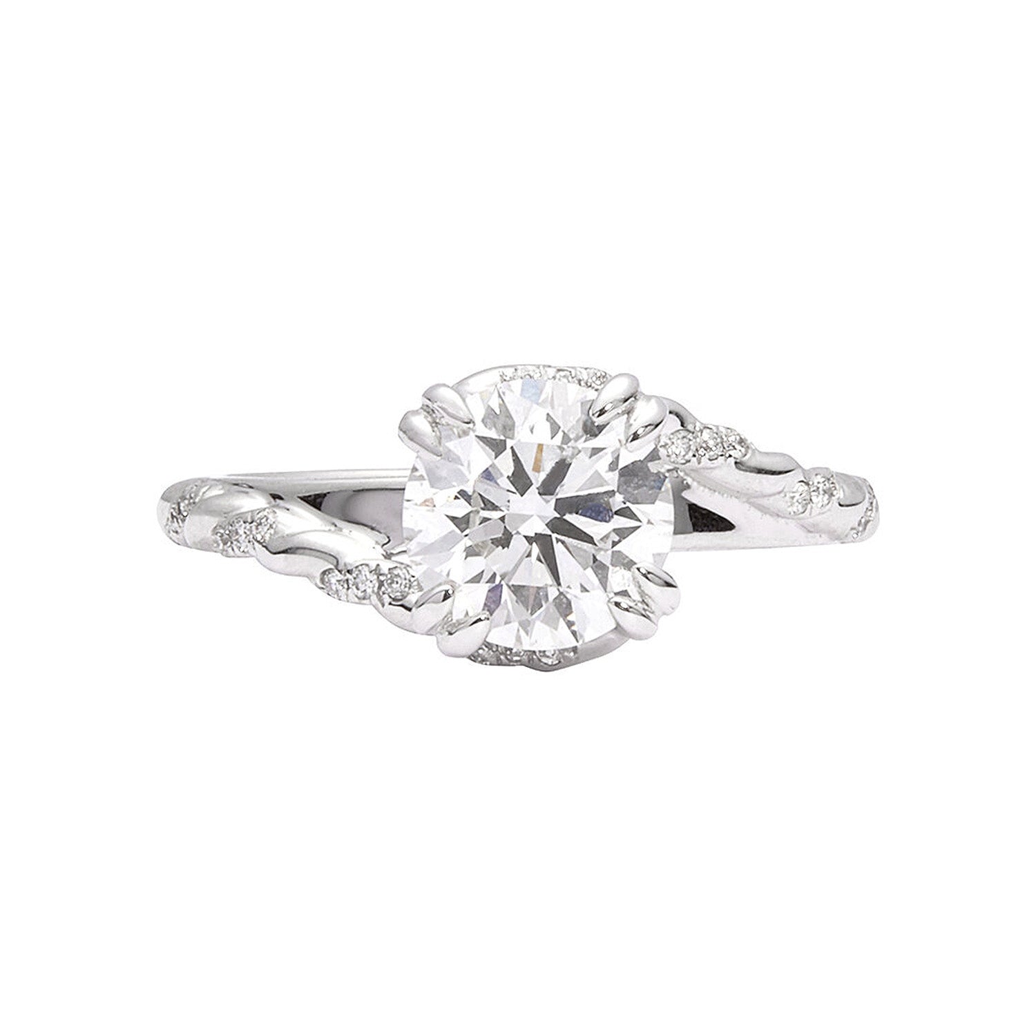 TRUE LOVERS KNOT ENGAGEMENT RING