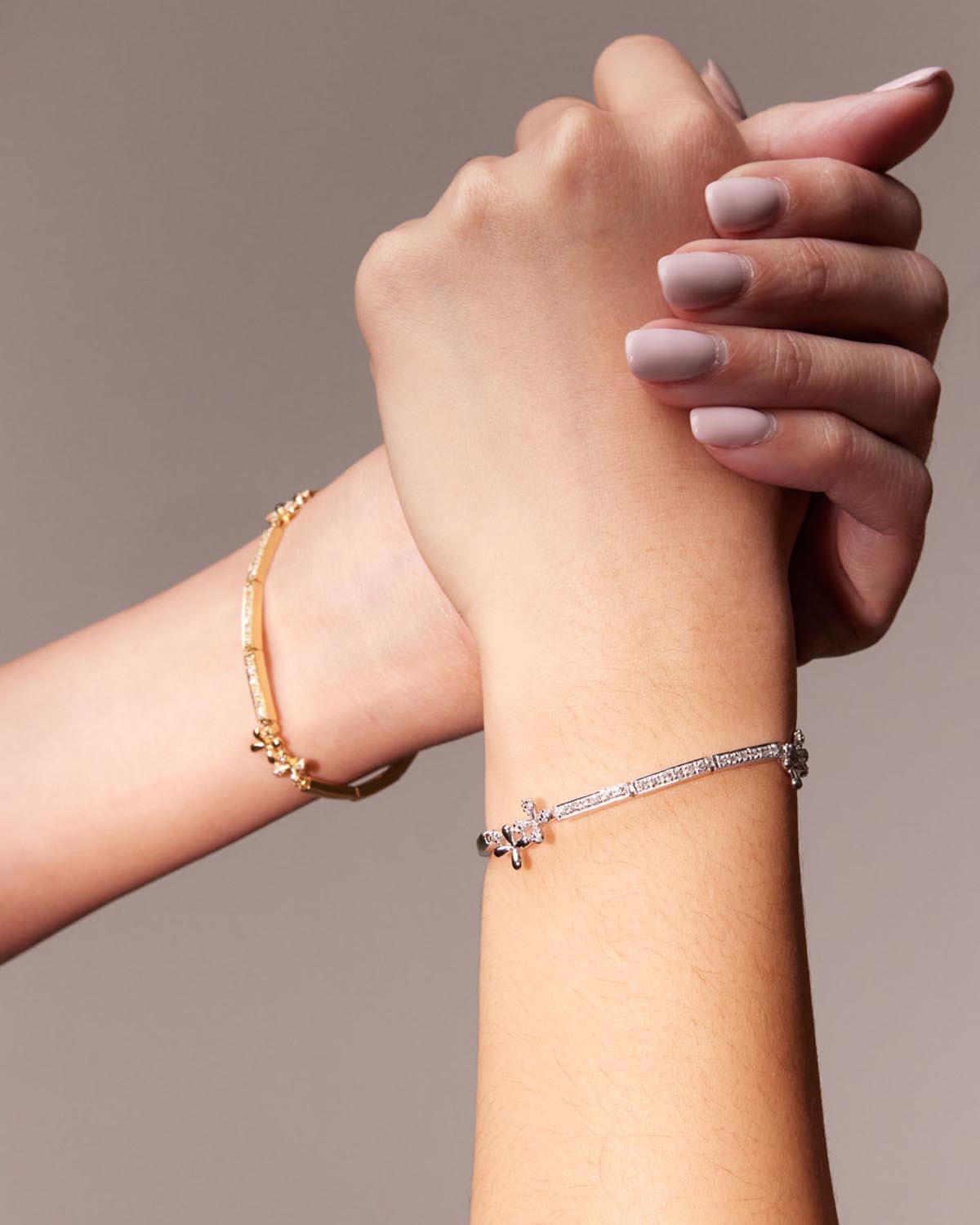 Wildflowers Diamond Bracelet - White Gold