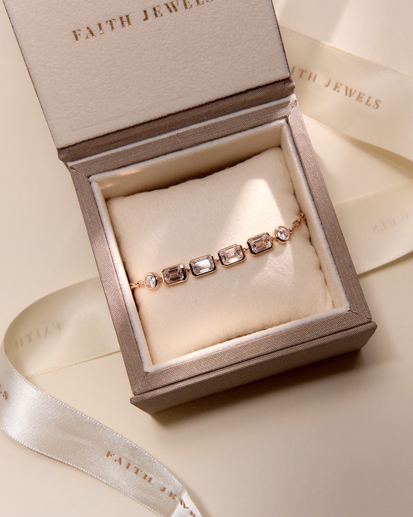 MORSE CODE INITIALS DIAMOND BRACELET - SOLD