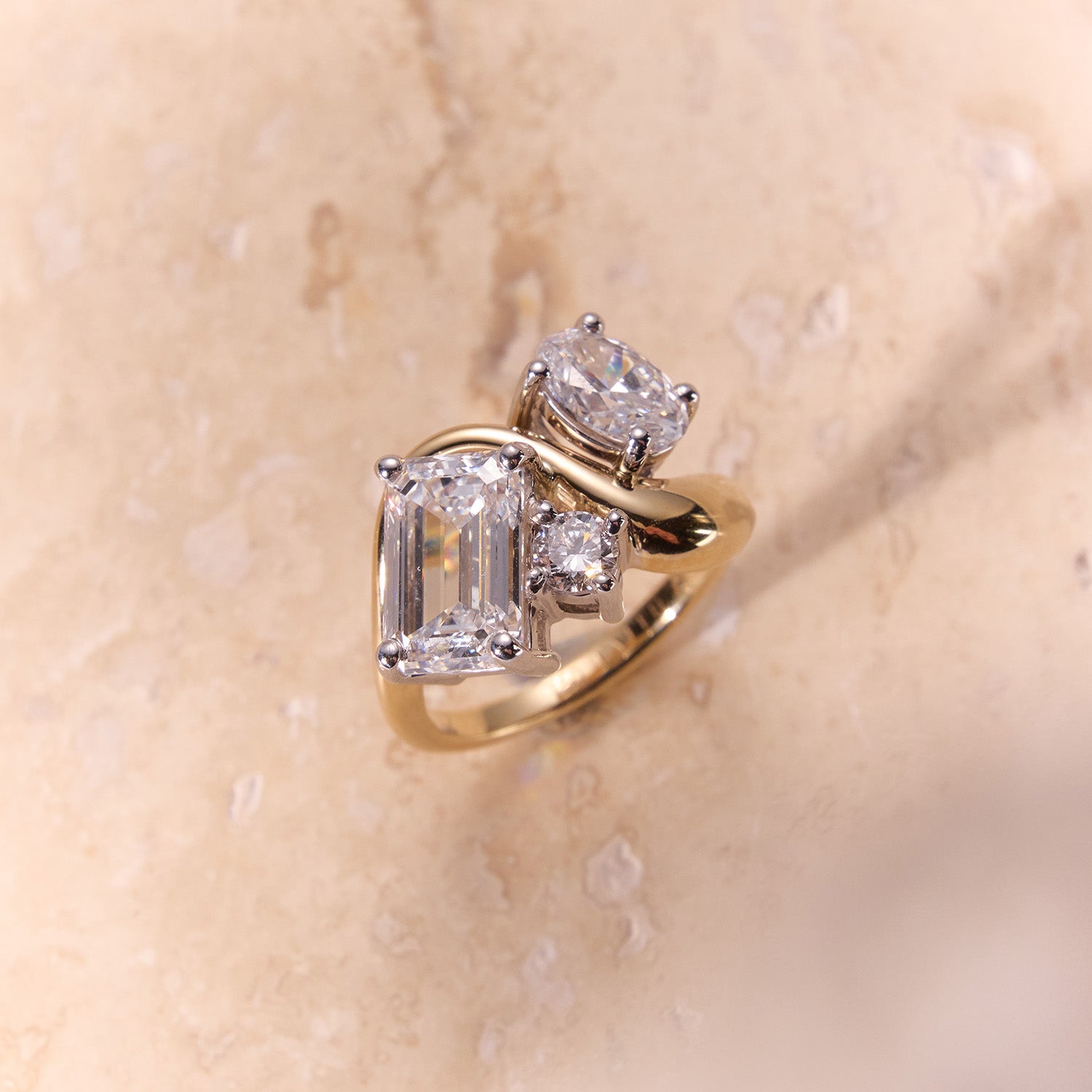 JESS TRILOGY DIAMOND ENGAGEMENT RING - SOLD