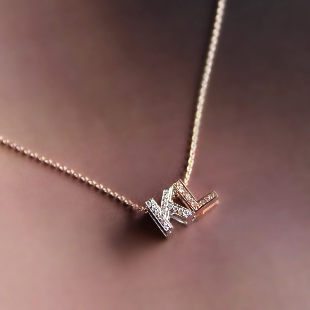 BESPOKE INITIAL PENDANT - SOLD
