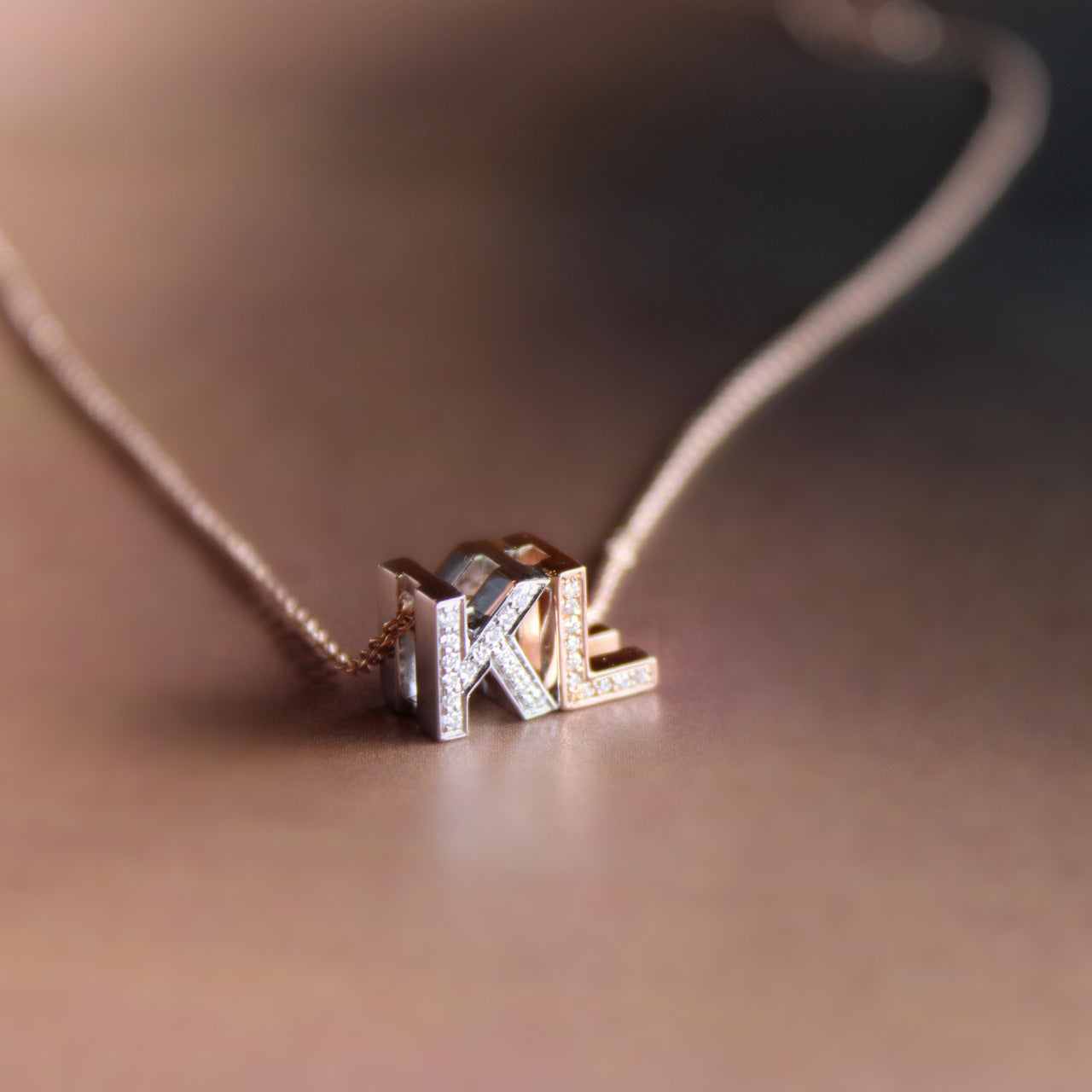 BESPOKE INITIAL PENDANT - SOLD