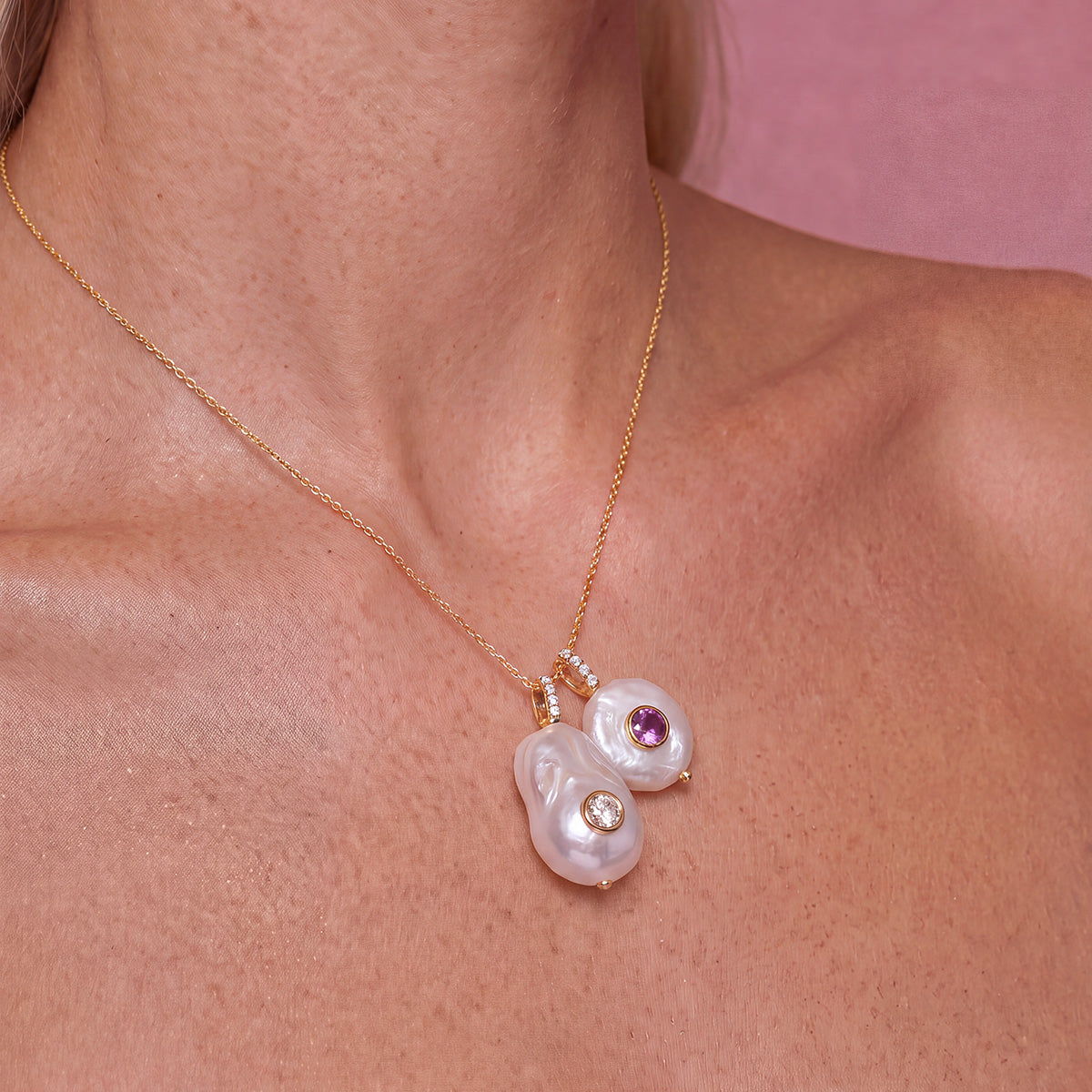 Gemdrops Baroque Pearl Charm