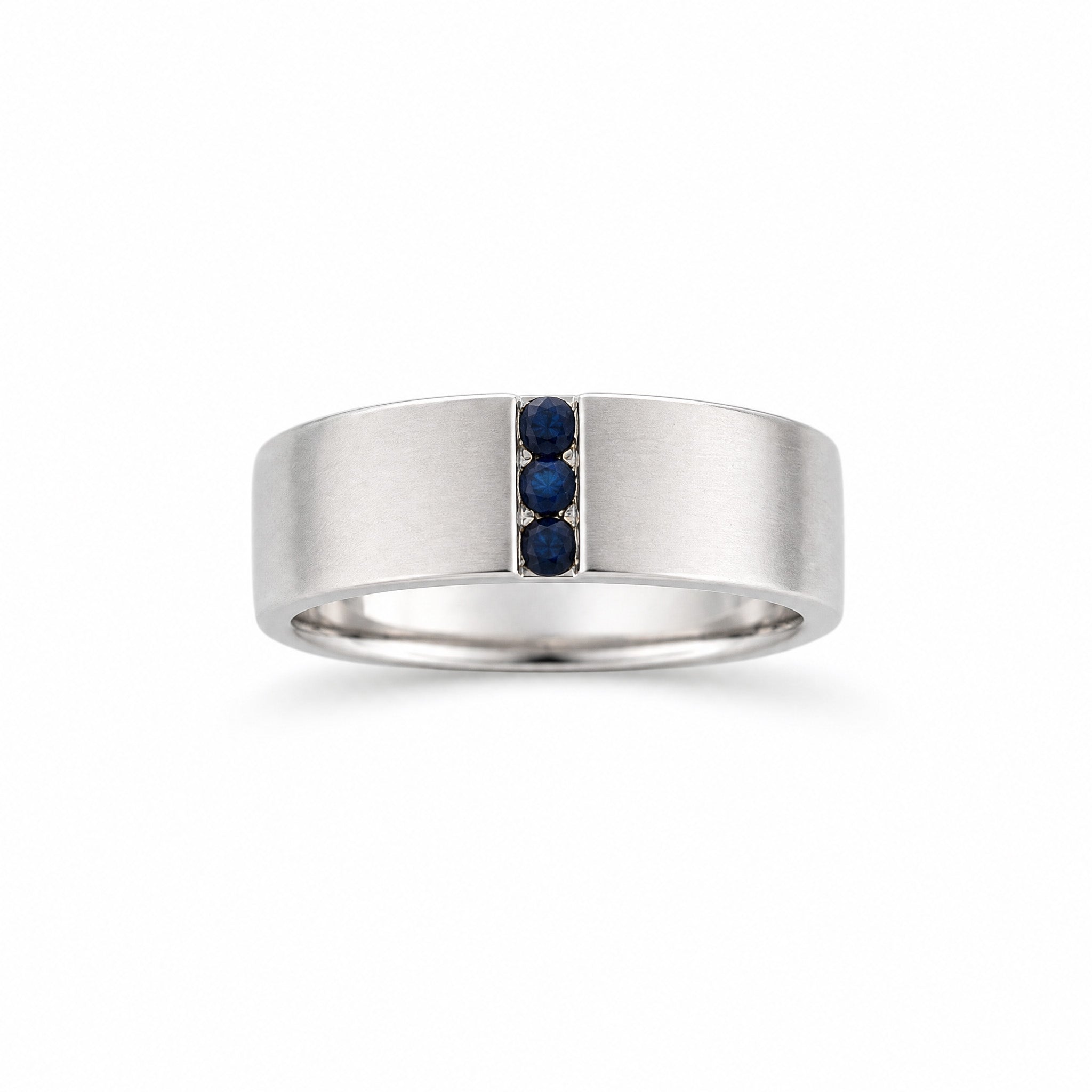 SAPPHIRE STUD EARRINGS & RING SET - SOLD