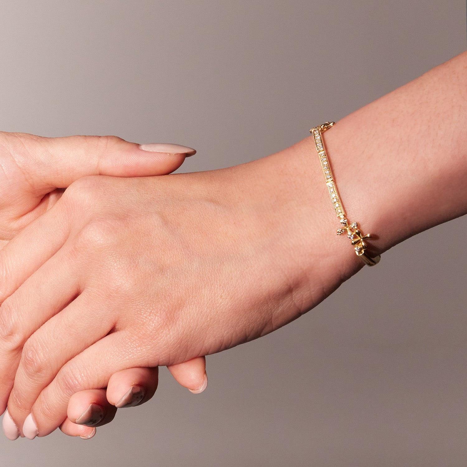 Wildflowers Diamond Bracelet - Yellow Gold