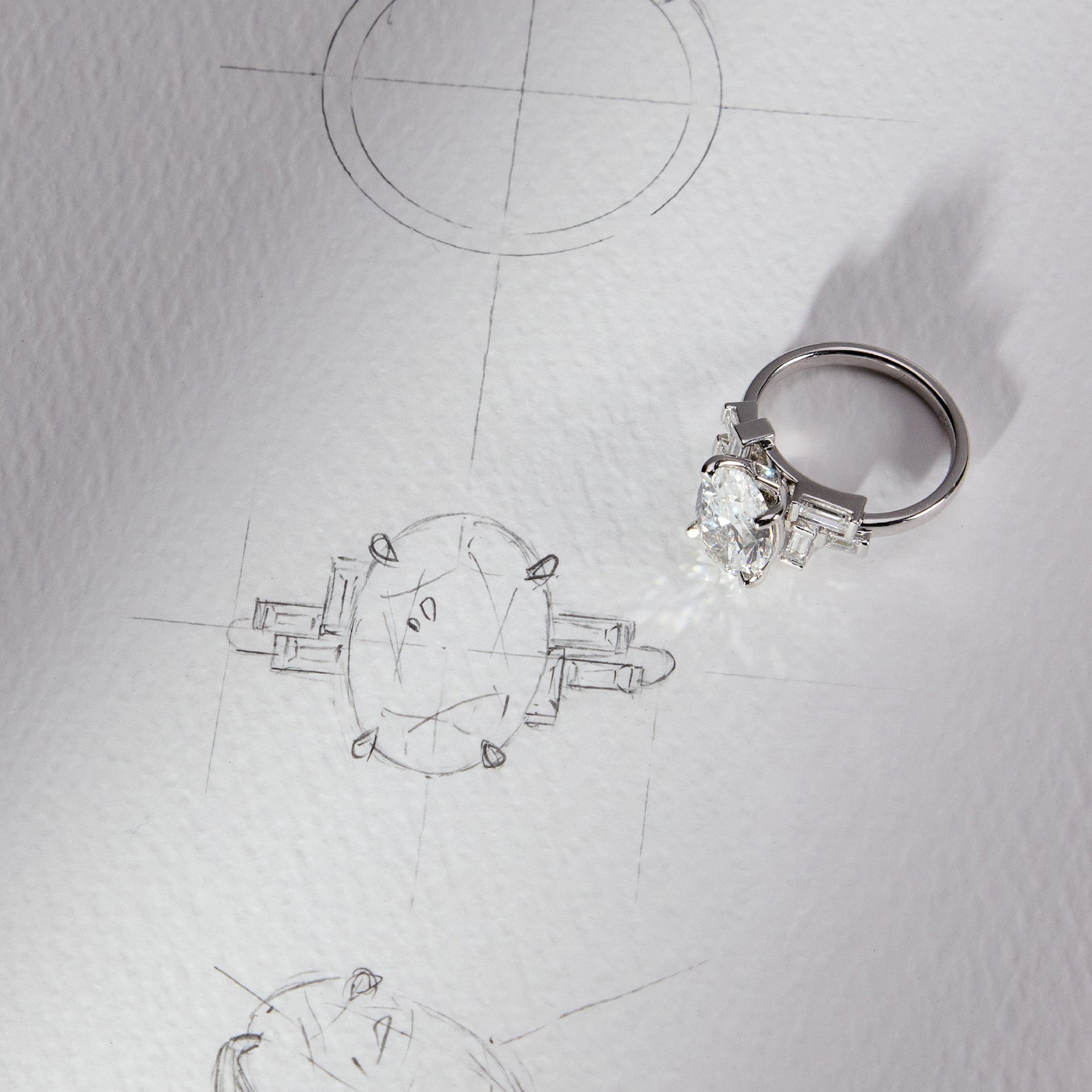 SKYLINE ENGAGEMENT RING - SOLD