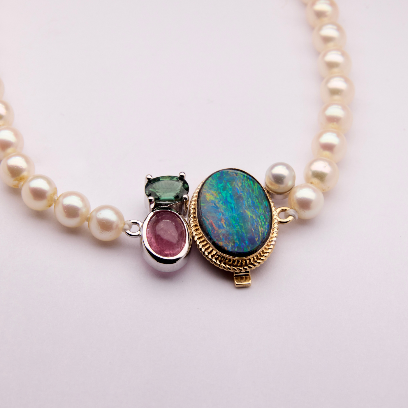 HEIRLOOM PEARL CLASP NECKLACE - SOLD
