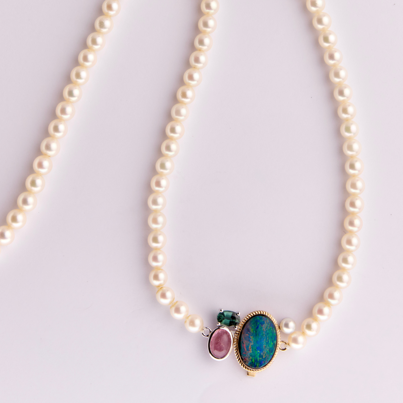 HEIRLOOM PEARL CLASP NECKLACE - SOLD
