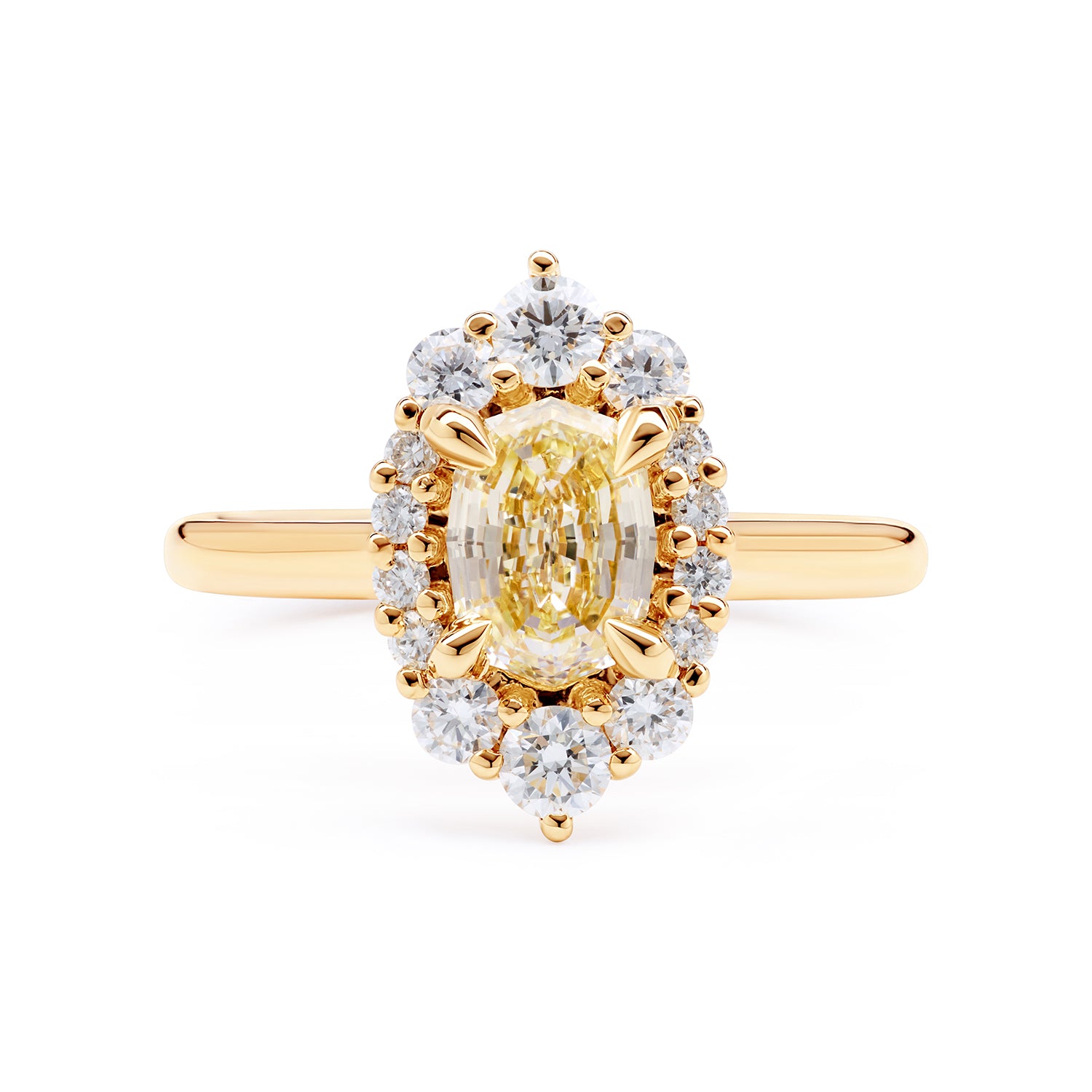 ADELINE OVAL DIAMOND RING