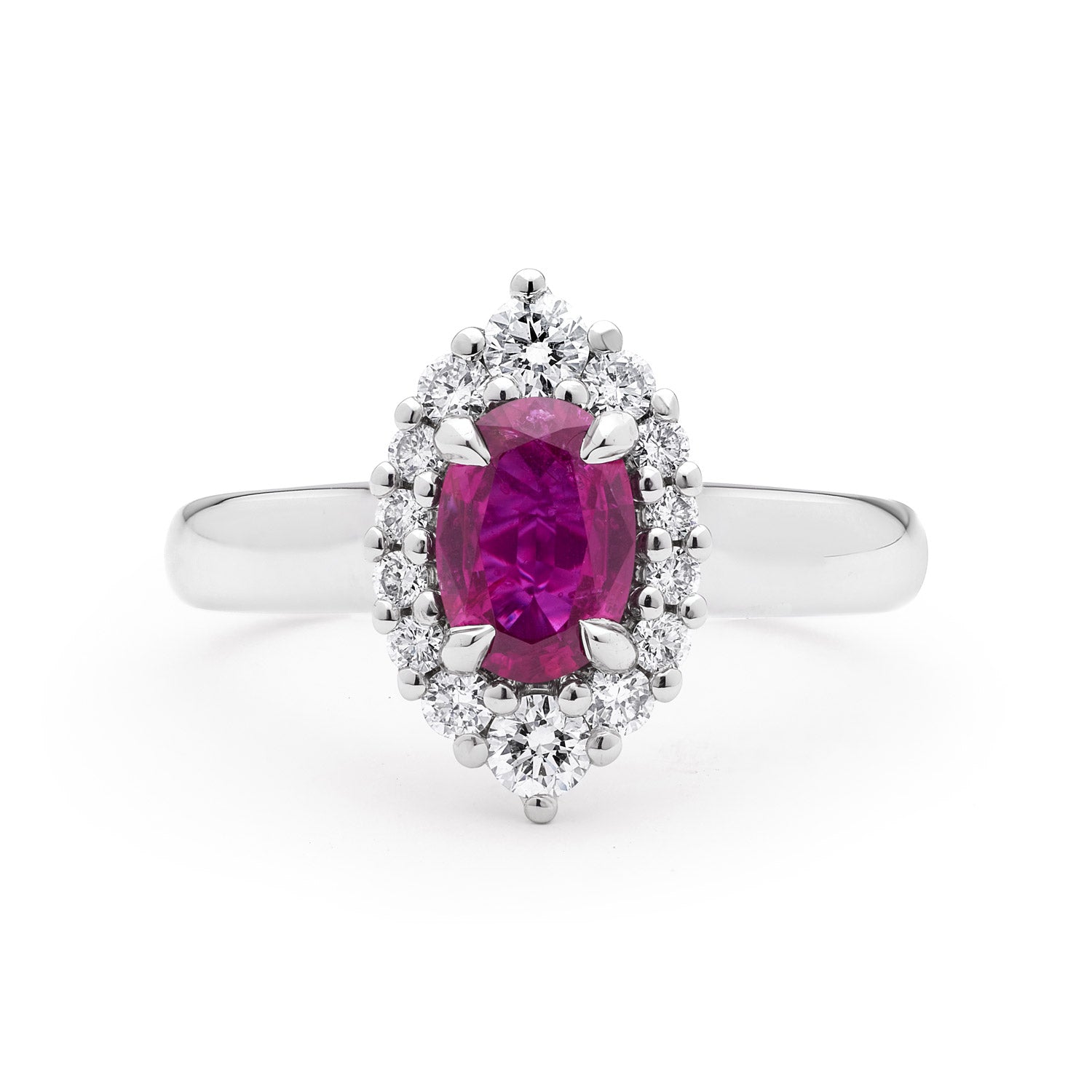 ADELINE RUBY & DIAMOND RING - SOLD