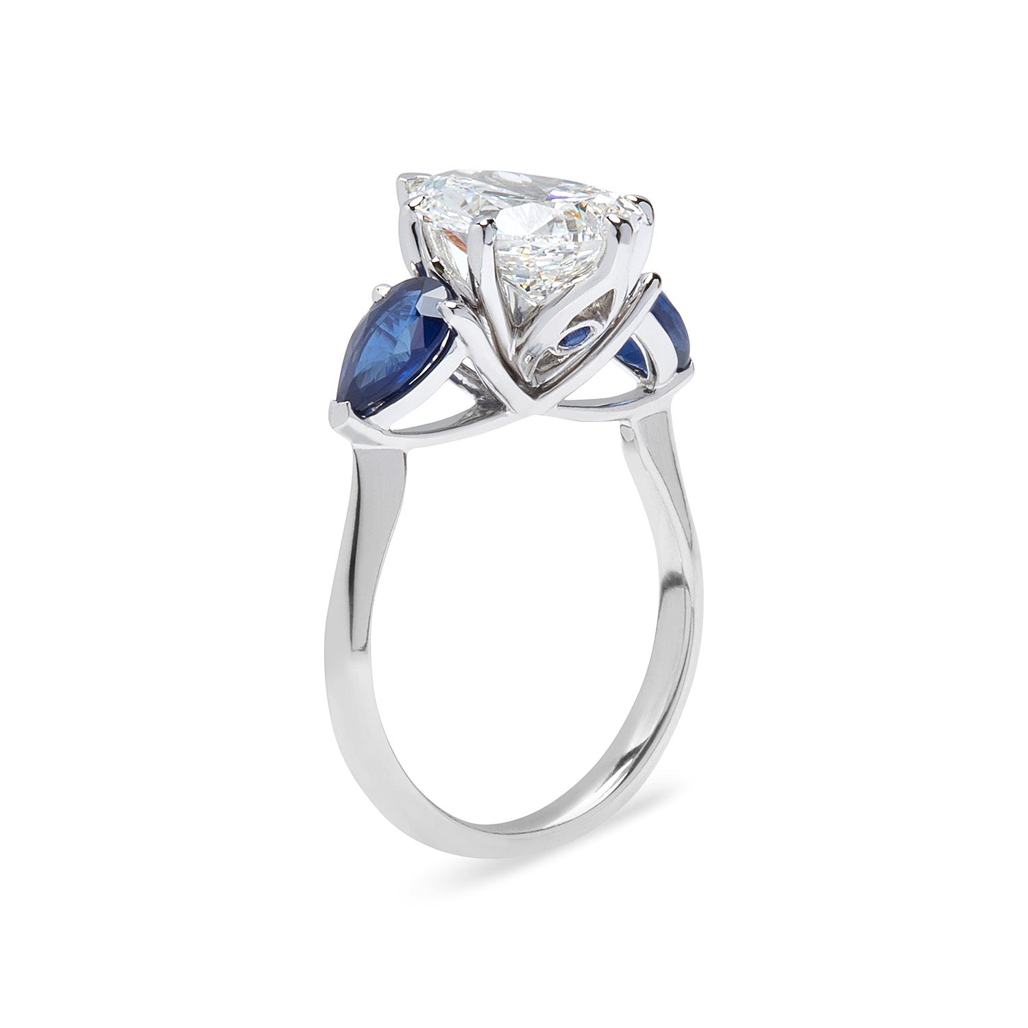 BELLE ÉPOQUE ENGAGEMENT RING - BLUE SAPPHIRE