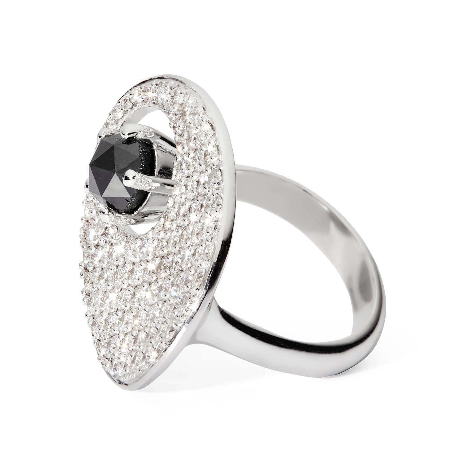 COSMOS STATEMENT PAVÉ RING