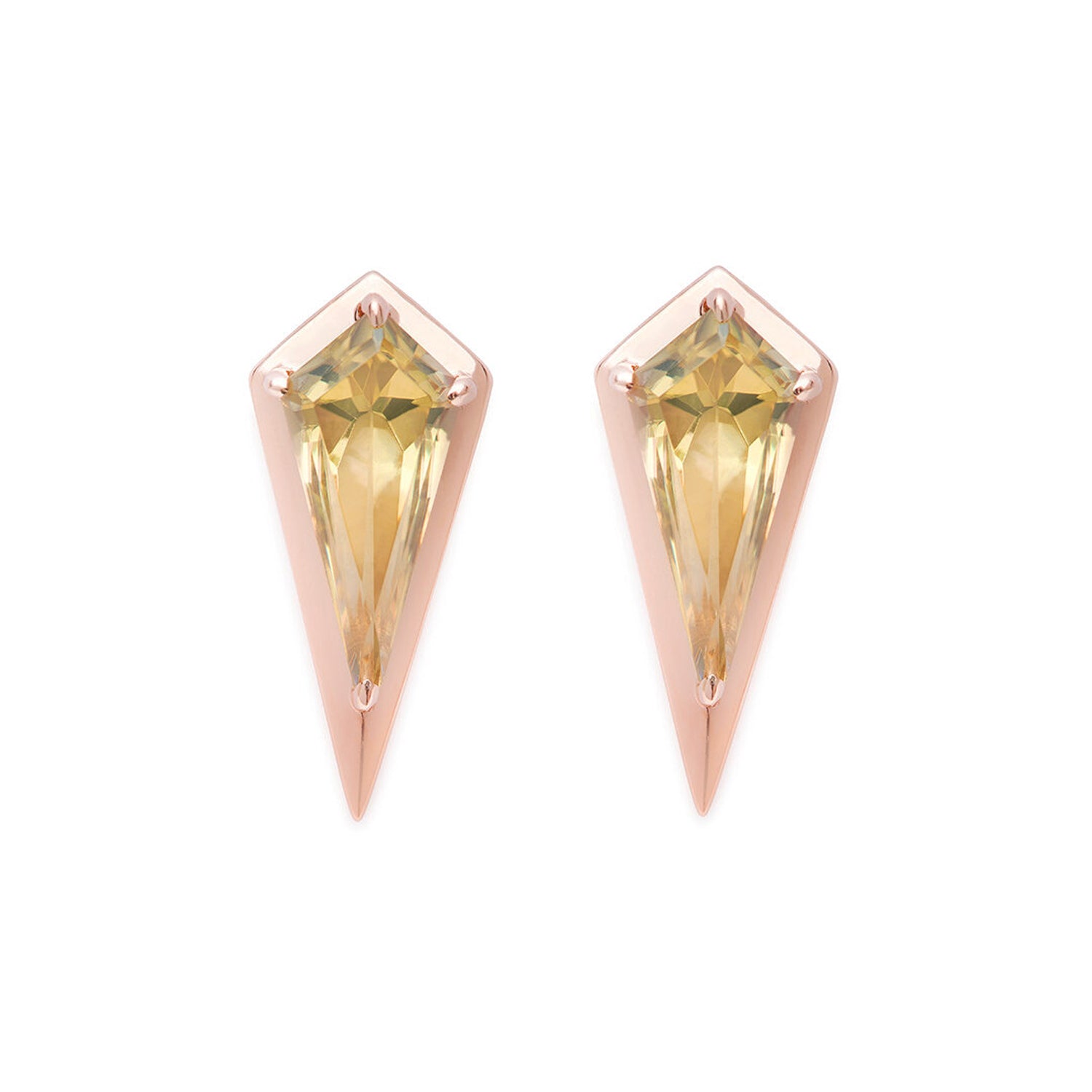 Kite Csarite Stud Earrings