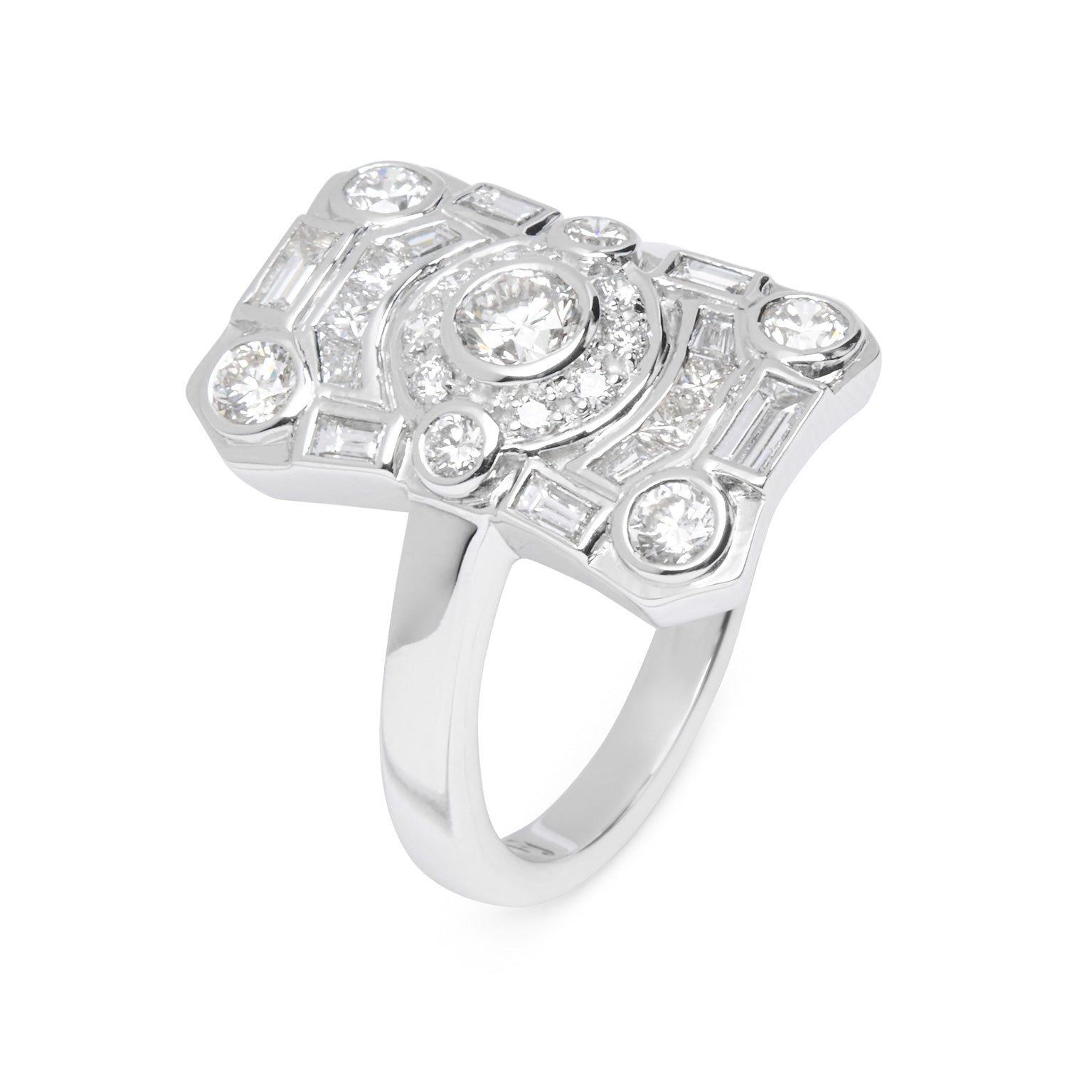 DECO DIAMOND RING