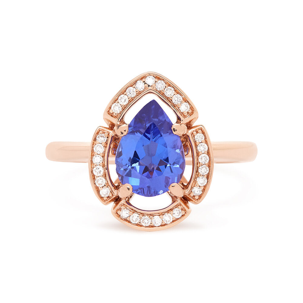 IVANA TANZANITE RING