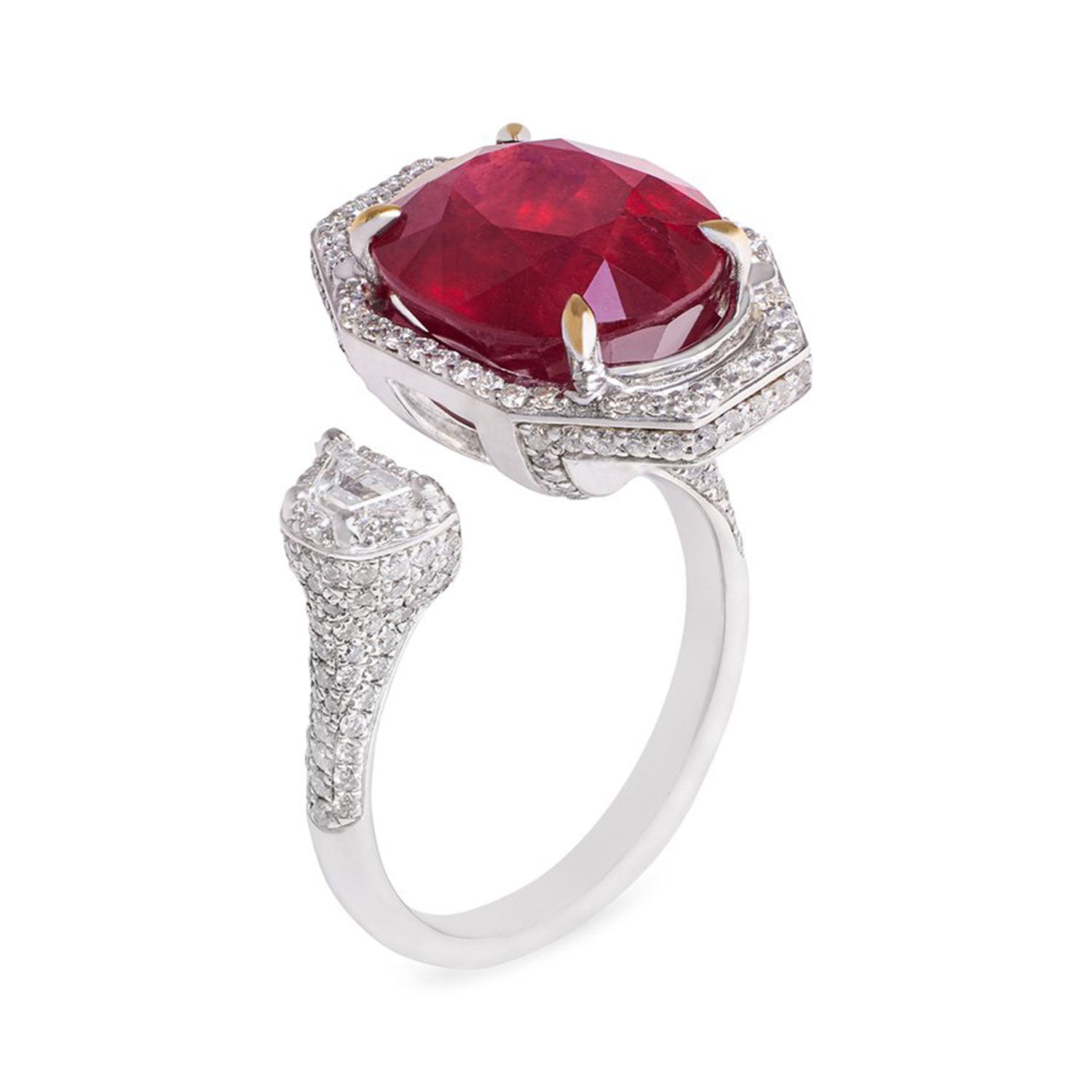 FJ TOI ET MOI RUBY RING - SOLD