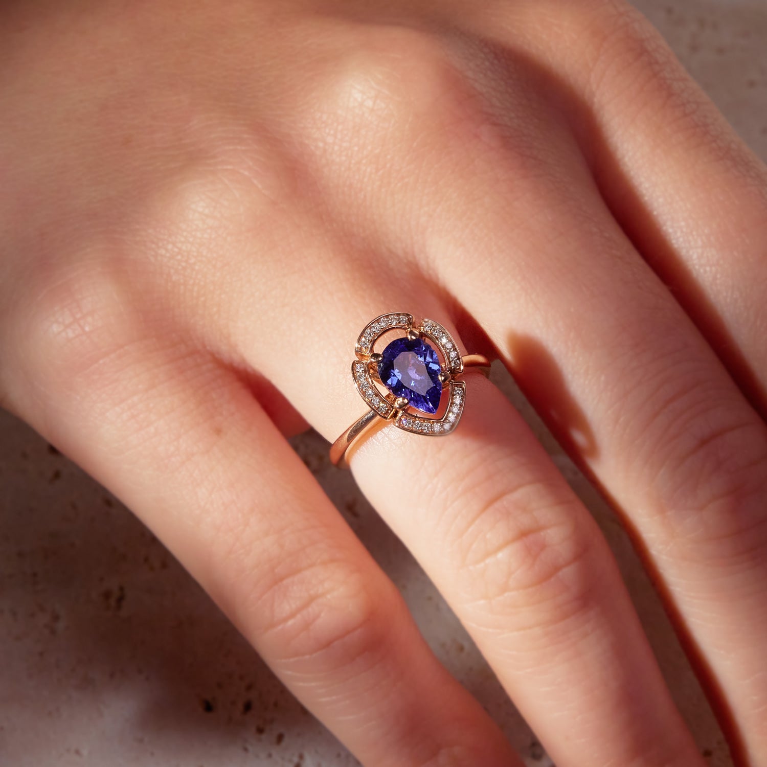 IVANA TANZANITE RING